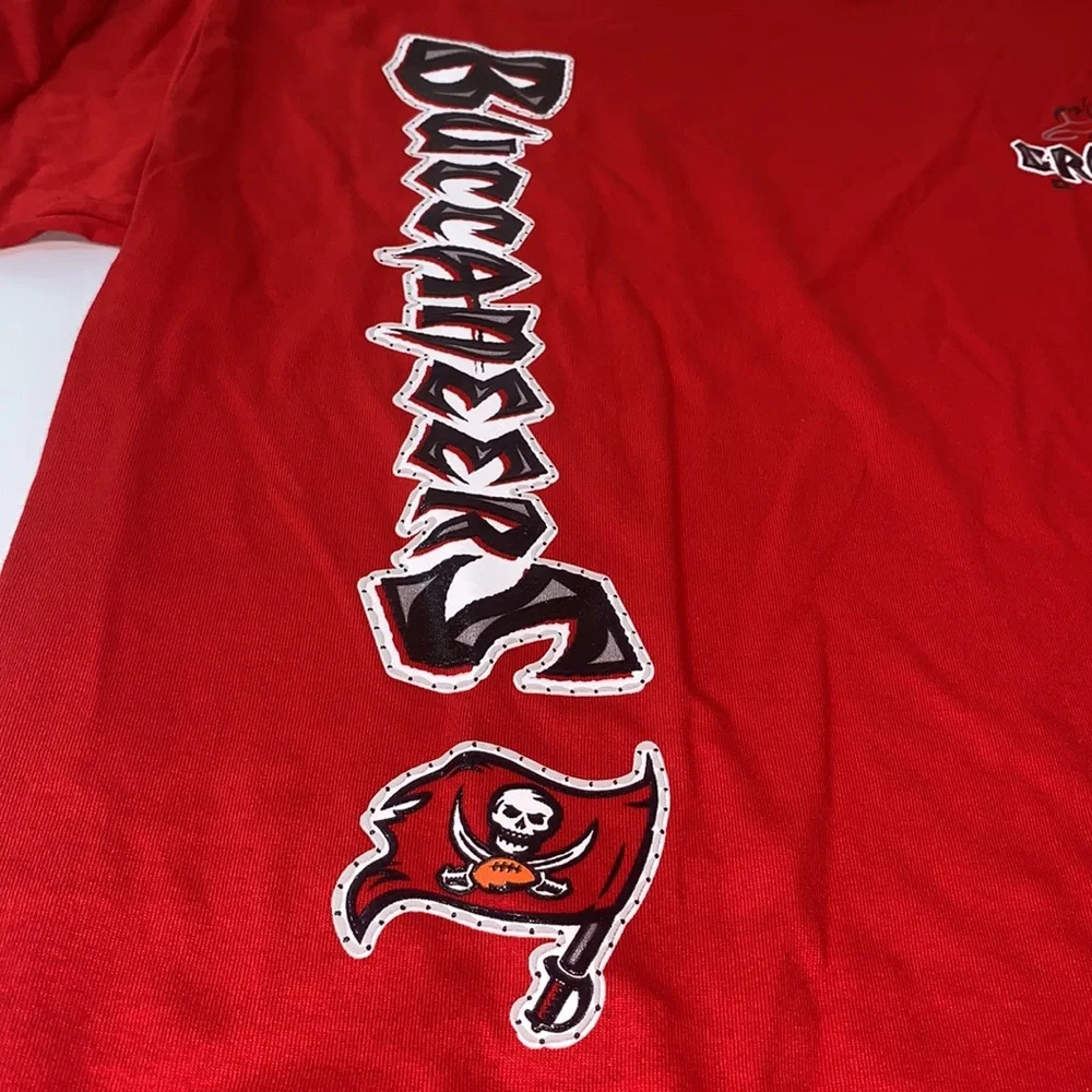 mens nfl buccaneers vintage tshirt size large gruden gear retro new with tags - Picture 2 of 7